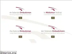 Sites similar to federaalombudsman.be