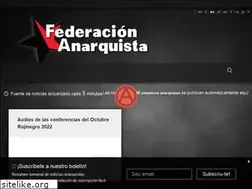 Sites similar to federacionanarquista.net