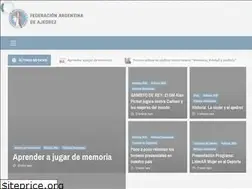 Sites similar to federacionargentinadeajedrez.org