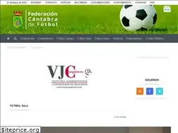 Sites similar to federacioncantabradefutbol.com