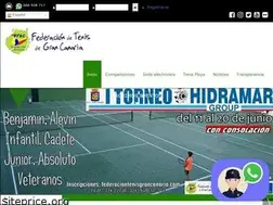 Sites similar to federaciontenisgrancanaria.com