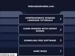Sites similar to federaiatutoriales.com