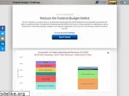 Sites similar to federalbudgetchallenge.org