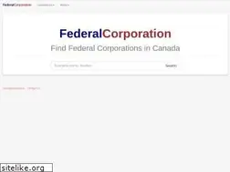 Sites similar to federalcorporation.ca