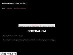 Sites similar to federalism-project.weebly.com