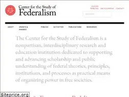 Sites similar to federalism.org