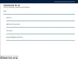 Sites similar to federalism.us