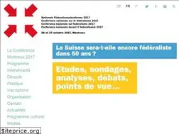 Sites similar to federalisme2017.ch
