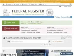 Sites similar to federalregister.gov