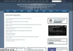 Sites similar to federalreserve.gov