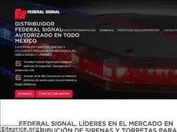 Sites similar to federalsignal.mx