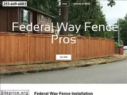 Sites similar to federalwayfence.com