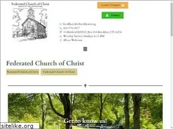Sites similar to federatedchurchbrooklynct.org