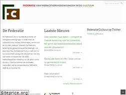Sites similar to federatiecultuur.nl