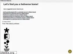 Sites similar to fediverse.observer