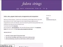Sites similar to fedorastrings.com