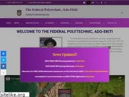 Sites similar to fedpolyado.edu.ng