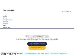 Sites similar to fedres-umzuege.de