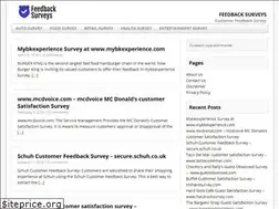Sites similar to feedbacksurveys.info