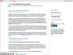 Sites similar to feedburnerstatus.blogspot.com
