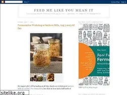 Sites similar to feedmelikeyoumeanit.blogspot.com