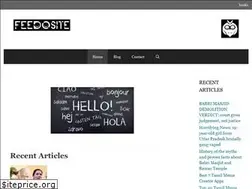 Sites similar to feedosite.com