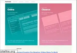 Sites similar to feedreader.com