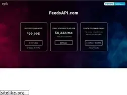 Sites similar to feedsapi.com