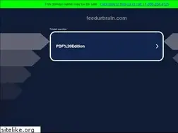 Sites similar to feedurbrain.com