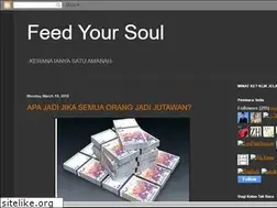 Sites similar to feedyoursoul84.blogspot.com