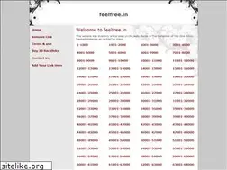 Sites similar to feelfree.in