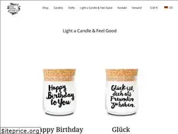 Sites similar to feelgoodcandle.de