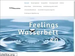 Sites similar to feelings-wasserbetten.de