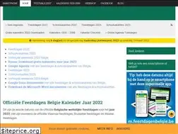 Sites similar to feestdagen-belgie.be