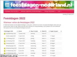 Sites similar to feestdagen-nederland.nl