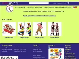 Sites similar to feestgoed.nl