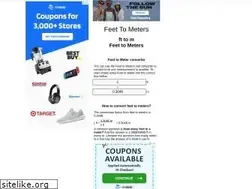 Sites similar to feet-to-meters.appspot.com