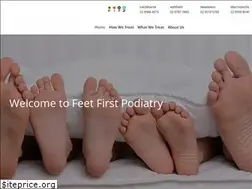 Sites similar to feetfirstpodiatry.com.au