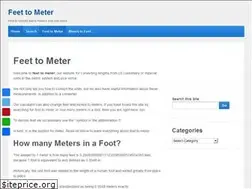 Sites similar to feettometer.com