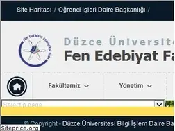 Sites similar to fef.duzce.edu.tr