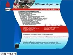 Sites similar to fegszerviz.com