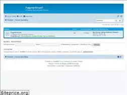 Sites similar to fegyverforum.com