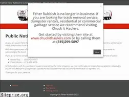 Sites similar to feherrubbish.com