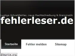 Sites similar to fehlerleser.de
