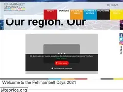 Sites similar to fehmarnbeltdays.com