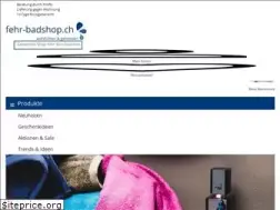 Sites similar to fehr-badshop.ch