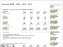 Sites similar to feiertag.co