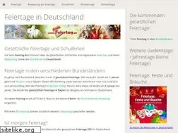 Sites similar to feiertag.de