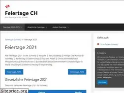 Sites similar to feiertage-ch.ch