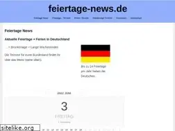 Sites similar to feiertage-news.de